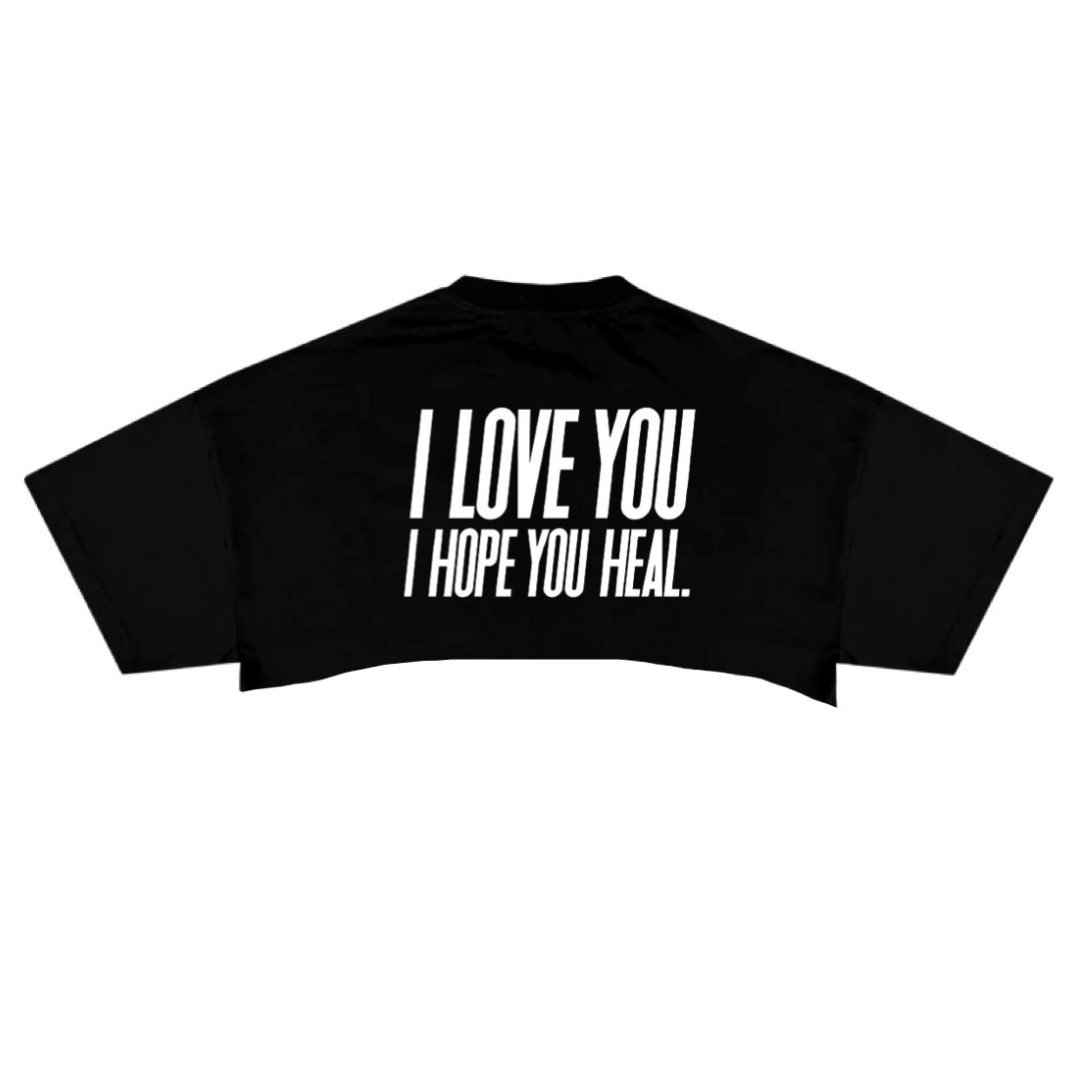 WHU Crewneck Crop Top